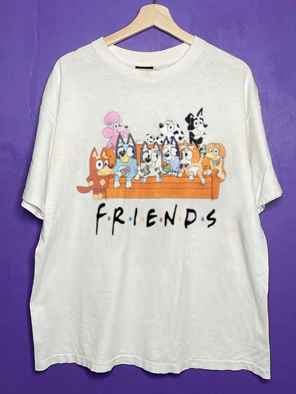 90s Bluey Friends Shirt, Bluey Gift Shirt, Bluey Friends Shirt, Friends of Bluey